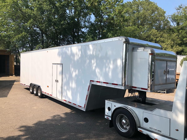 2013 44' United Triple axle trailer set up for sprint c