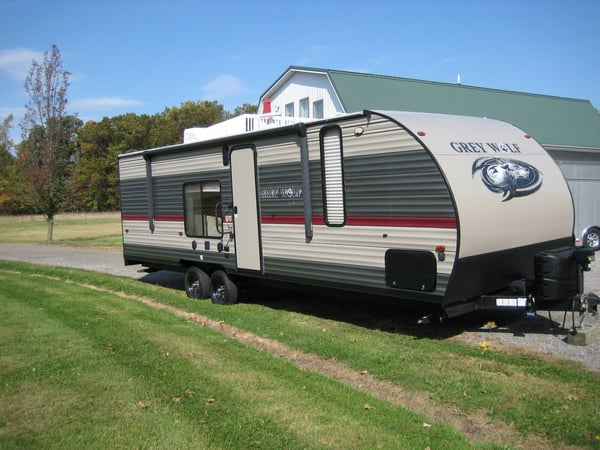 2019 26 FOOT GRAY WOLF LIMITED EDITION TOYHAULER  for Sale $24,500 