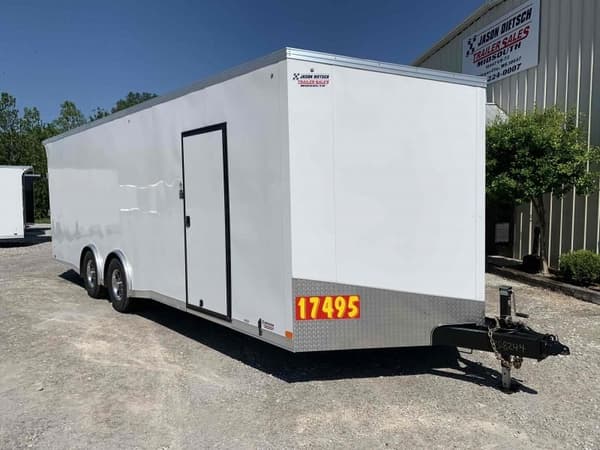 United Trailers CLASSIC VEE 8.5x27 RACECAR TRAILER  for Sale $14,995 
