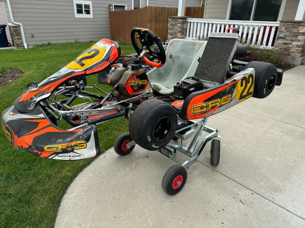 2021 CRG Chassis KT5 with IAME X30 125cc Engine & Mychron5S   for Sale $4,400 