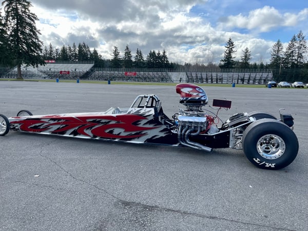 2009 Mullis wide body dragster