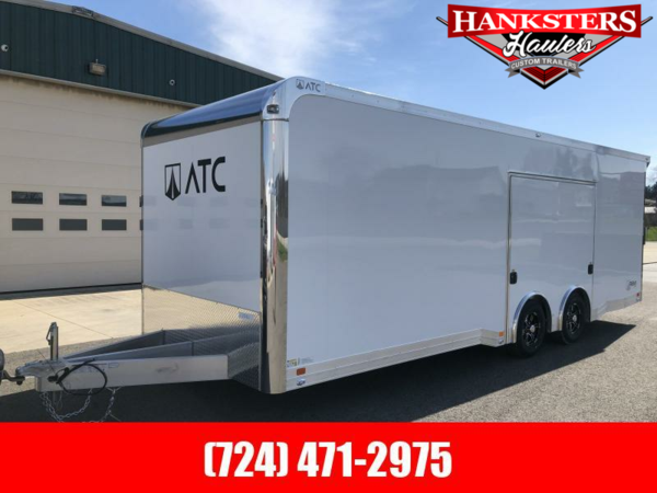 ATC 8.5X24 ROM-500 ALUMINUM ENCLOSED CAR TRAILER  for Sale $27,900 