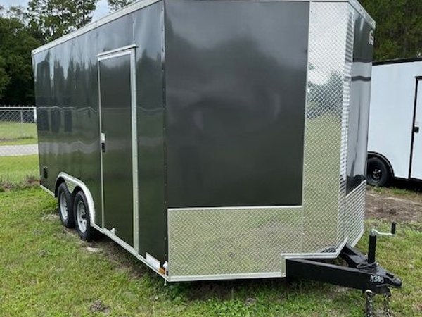 8.5' X 16' Auto Carrier – Car Hauler (Xtreme Cargo Trailer  for Sale $6,550 