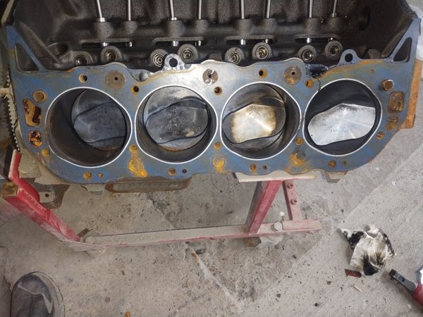 1978 LS7 short block with 1970 LS6 heads.  for Sale $2,900 