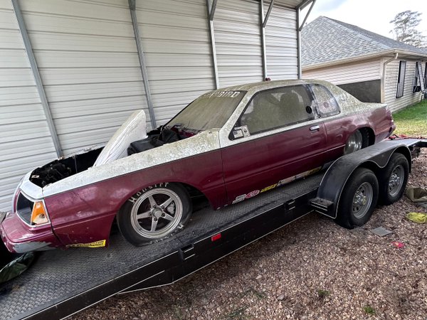 Ford Thunderbird Drag Car Roller – Wheelie Bars – Parach  for Sale $5,200 