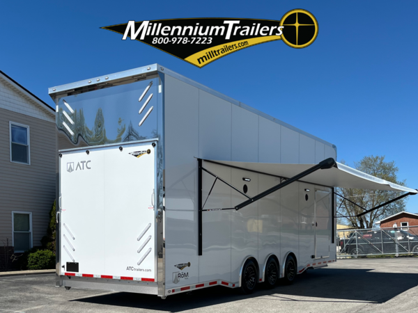 2026 30' ATC Alum. Stacker ROM 750S w/Tiltable 18ft. Lift 