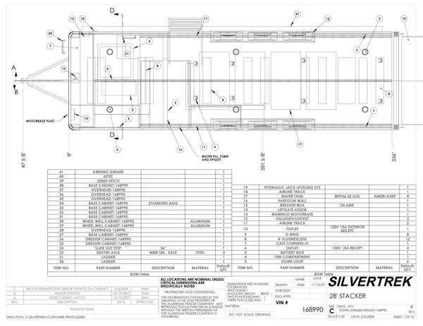 ATC-SilverTreck Custom PRO Stacker Trailer 33’- 2008: for Sale $93,499