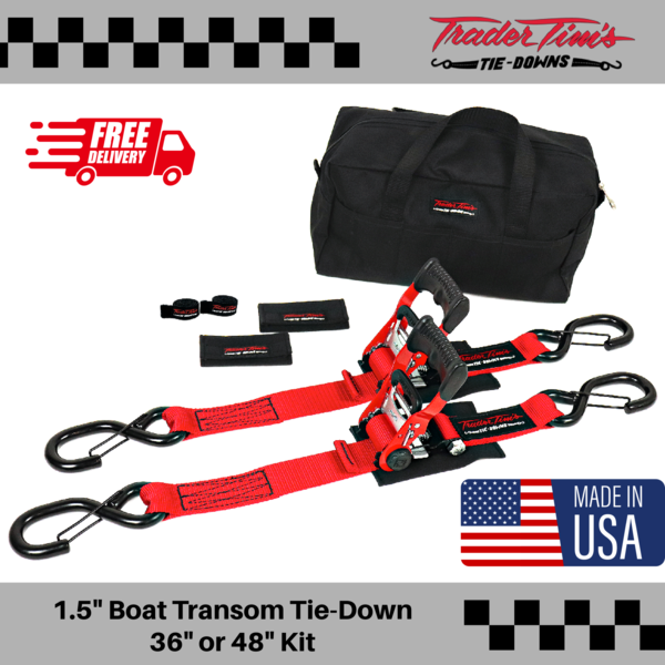 Trader Tim's Boat Transom Tie-Down Kit  for Sale $89.95 