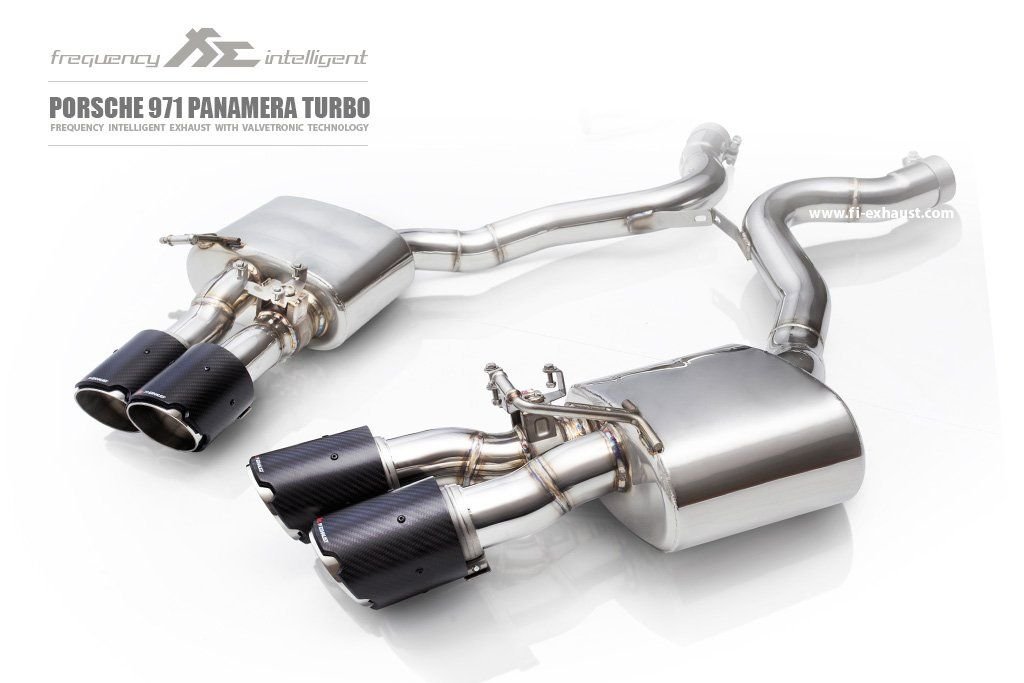 971 Panamera Turbo Fi EXHAUST Comfort and Sport Sound Profiles