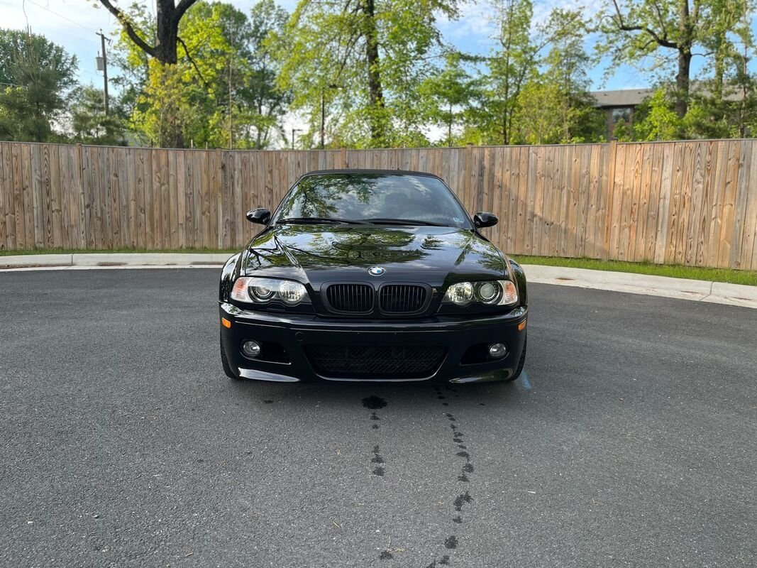 2004 BMW M3 - LOW MILEAGE 2004 e46 M3 Convertible -- Black on Cinnamon, 24K Miles and 2 Owners - Used - VIN WBSBR93414PK06483 - 24,500 Miles - 6 cyl - 2WD - Automatic - Convertible - Black - Fairfax, VA 22030, United States