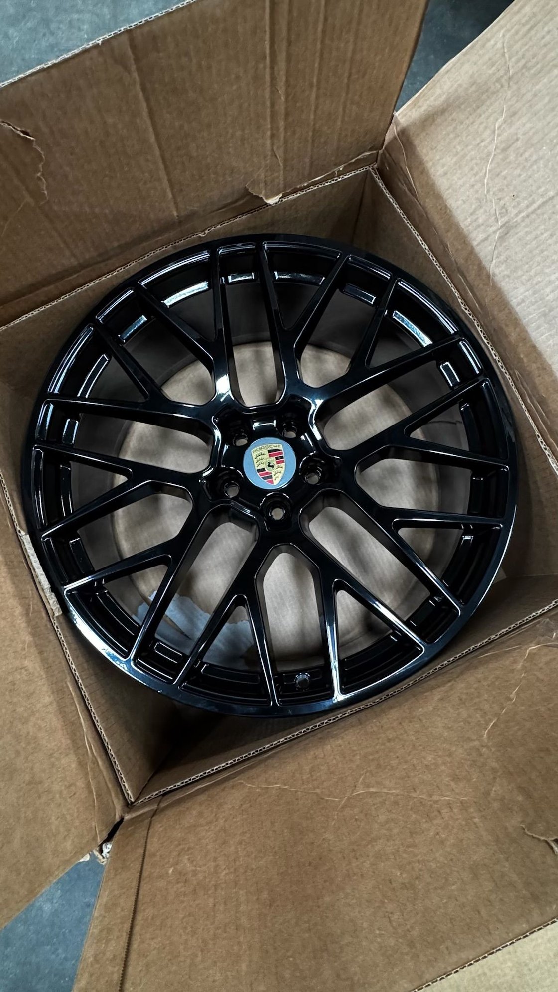 Wheels and Tires/Axles - 21" OEM Gloss Black Macan RS Spyder Wheels - Used - -1 to 2026  All Models - Bellevue, WA 98004, United States