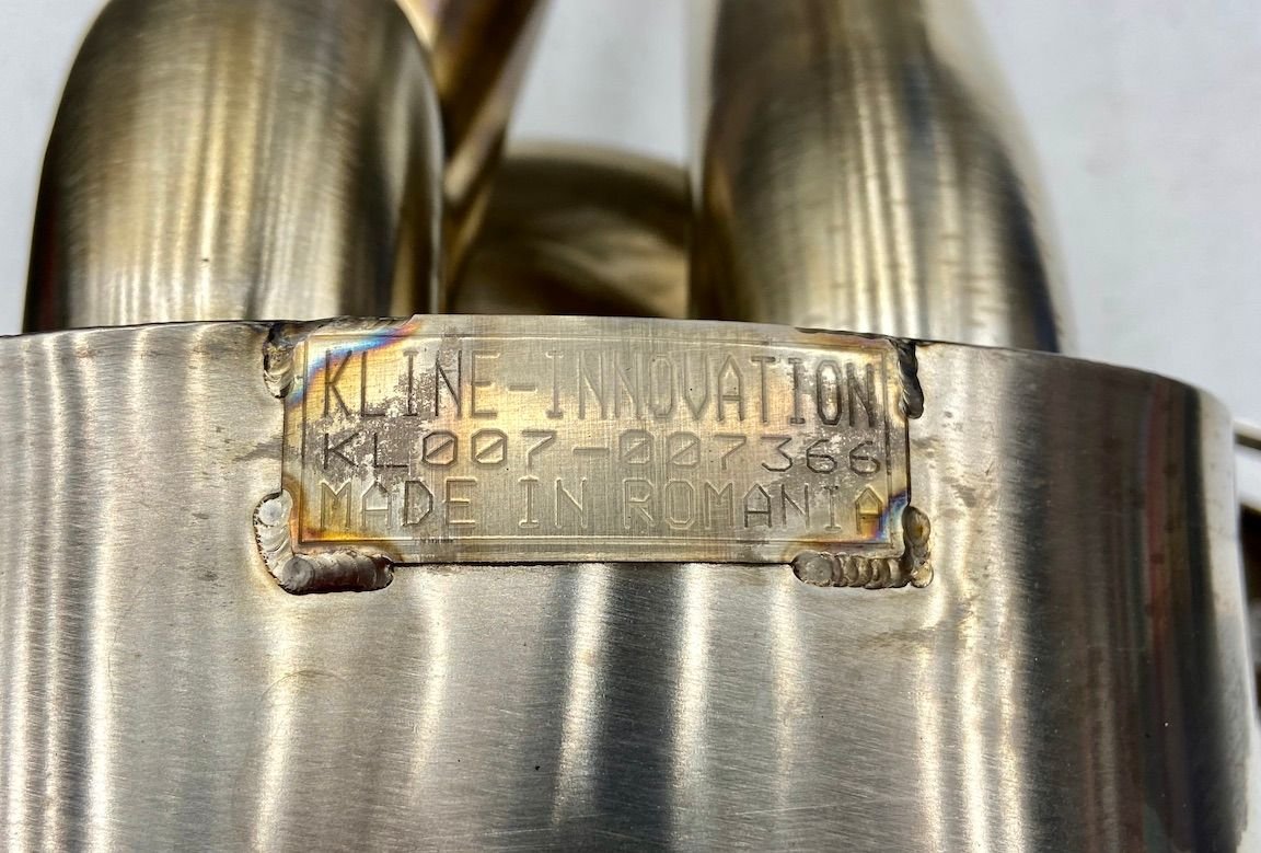 Engine - Exhaust - Kline Inconel Muffler and SS OAP for 718 GT4/Spyder/4.0 GTS - Used - All Years  All Models - Jersey City, NJ 07302, United States