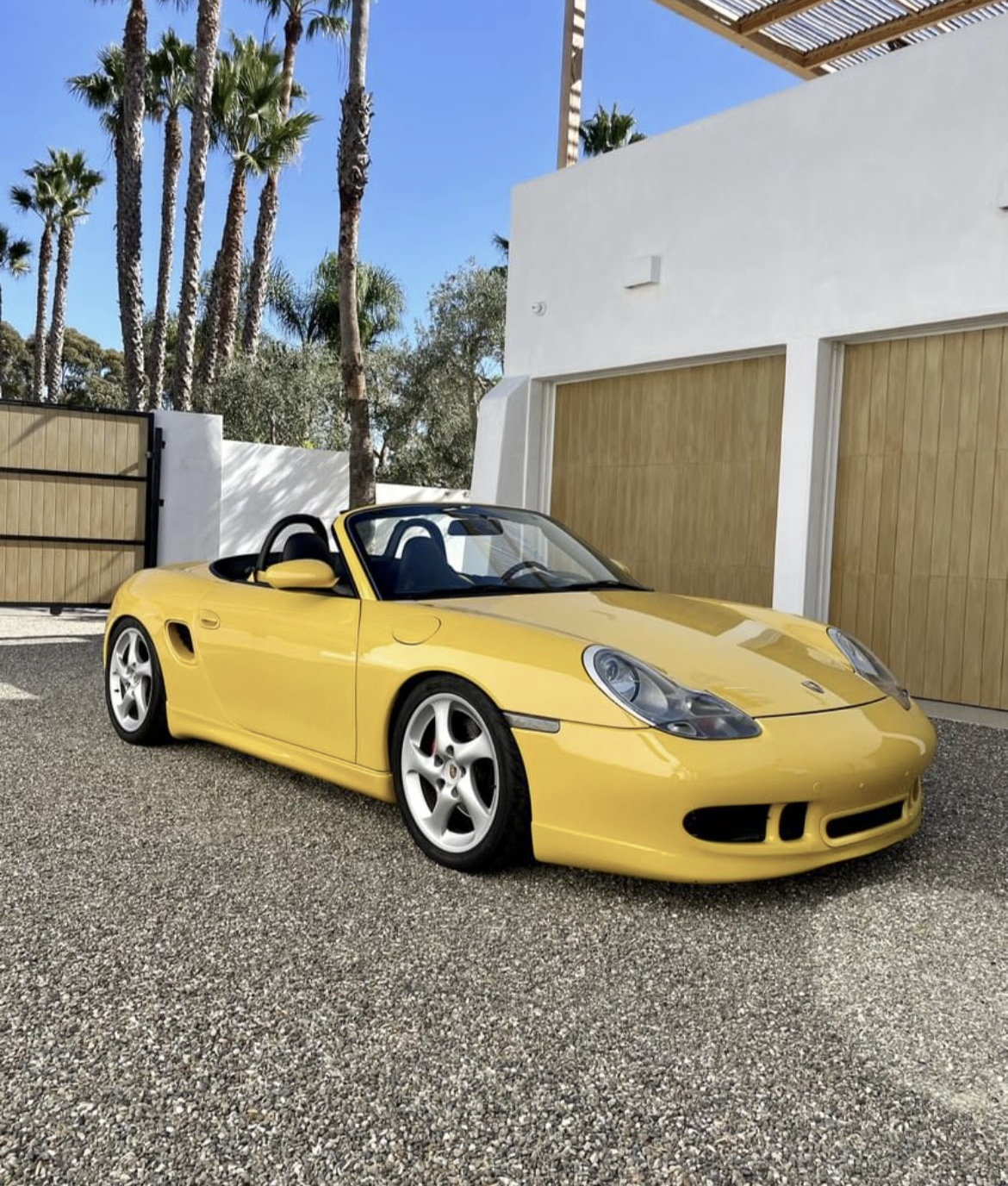 Indoor car cover for Boxster without Aero Kit / Aero Kit II  