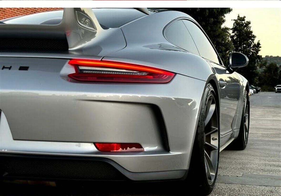 2018 Porsche GT3 - 2018 Porsche GT3 - Manual; Ceramic brakes; GT Silver; $189,995; modified exhaust - Used - VIN WP0AC2A90JS174919 - 9,589 Miles - 6 cyl - 2WD - Manual - Coupe - Silver - Los Angeles, CA 91436, United States
