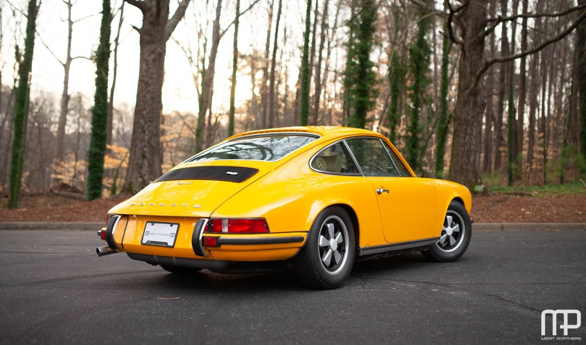 1973 Porsche 911 - 1973 Porsche 911T - Used - VIN 9113013061 - 19,061 Miles - 6 cyl - 2WD - Manual - Coupe - Yellow - Atlanta, GA 30360, United States