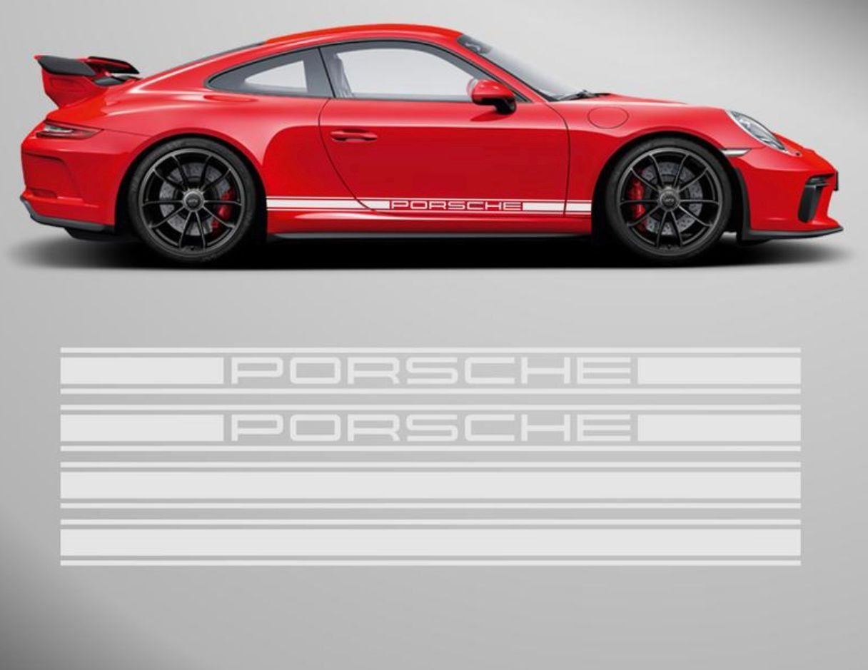 Rocker panel PORSCHE decals Rennlist Porsche Discussion Forums