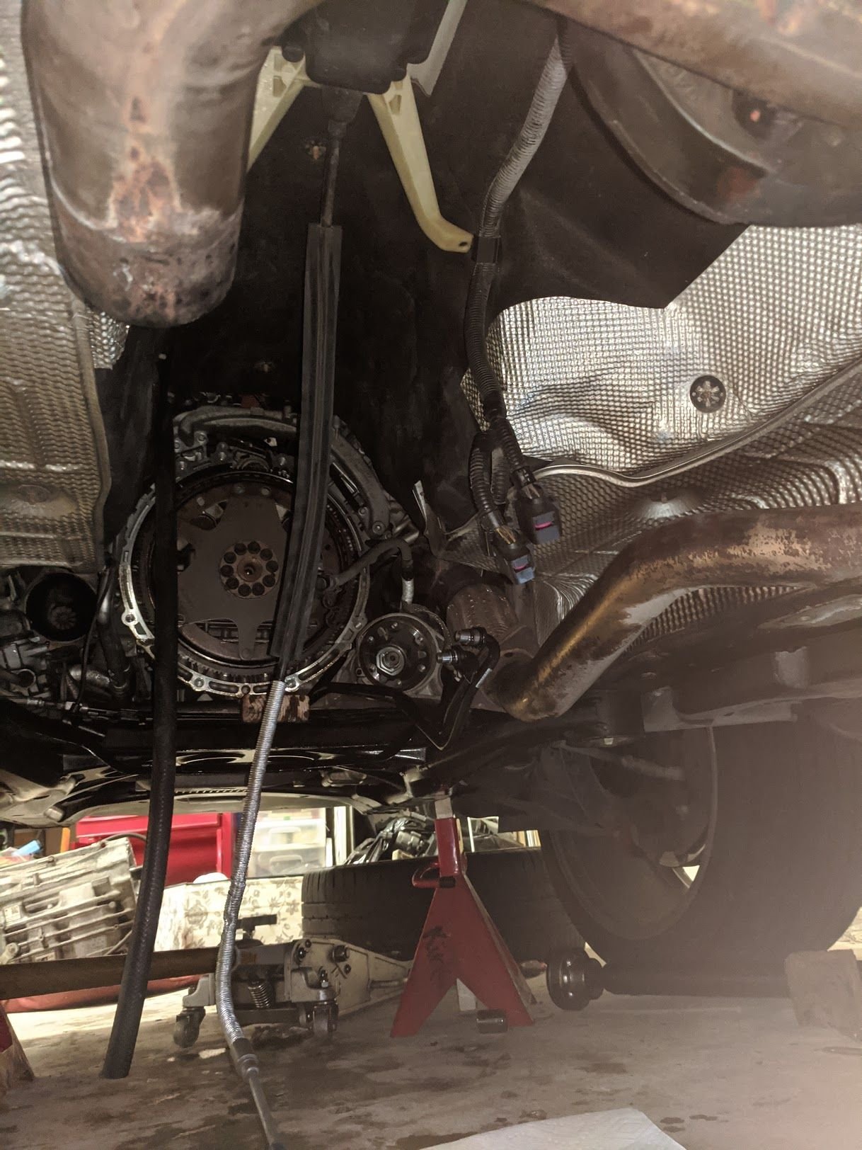 Flex plate and torque converter replacement hardware and torque specs