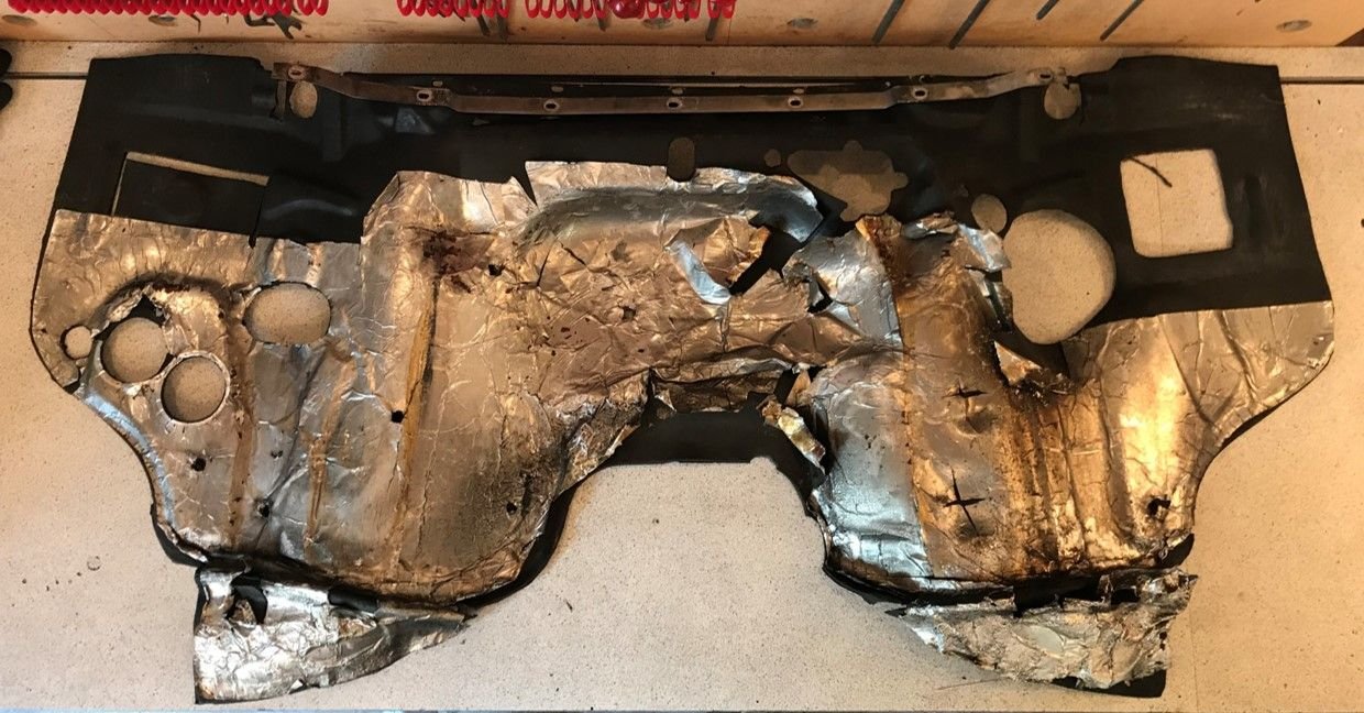 Firewall heatshield insulation '87 S4 Rennlist Porsche Discussion