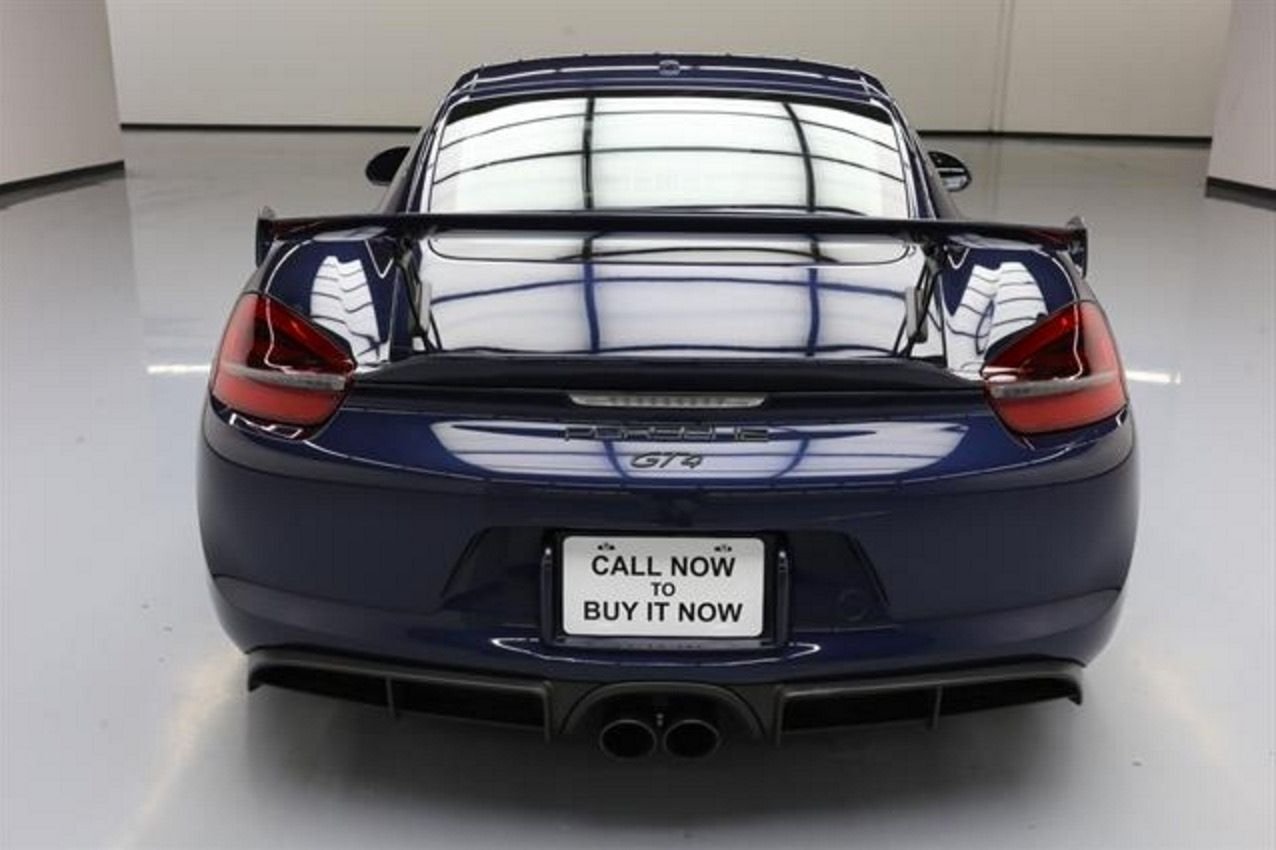 2016 Porsche Cayman GT4 - GT4 - Dark Blue Metallic, PCCBs - Used - VIN WP0AC2A88GK197347 - 16,000 Miles - Manual - Palm Springs, CA 92262, United States