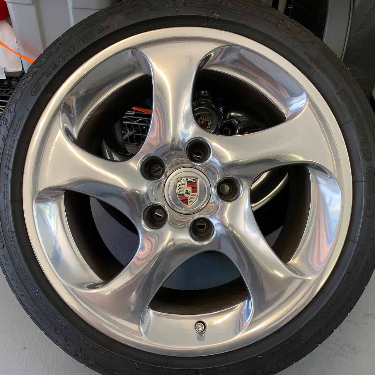 Wheels and Tires/Axles - 993/996TT Turbo Twist Wheels+ Tires - Used - 1996 to 2005 Porsche 911 - San Jose, CA 95125, United States