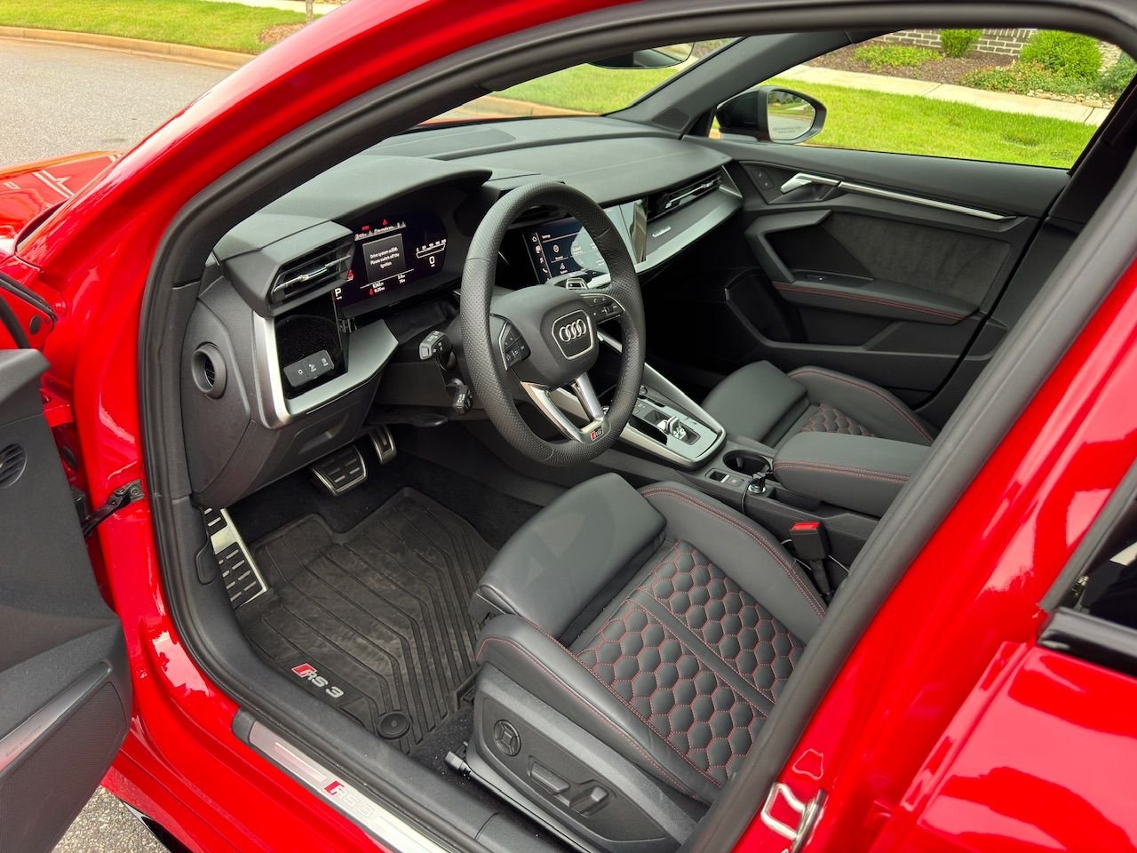 2024 Audi RS3 - 2023 Audi RS3 _ Used _ 9K Miles _ Excellent and Like New! - Used - VIN 00000000000000000 - 9,243 Miles - 5 cyl - AWD - Automatic - Sedan - Red - Clemson, SC 29631, United States