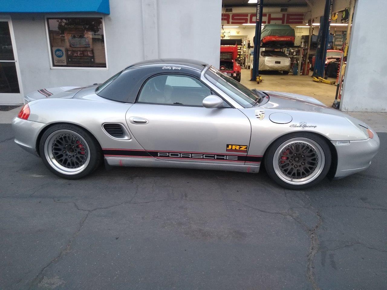 2002 Porsche Boxster - 2002 Boxster-S Street legal track/day car. - Used - VIN WP0CB29802U663690 - 102,000 Miles - 6 cyl - 2WD - Manual - Convertible - Silver - San Diego, CA 9213, United States