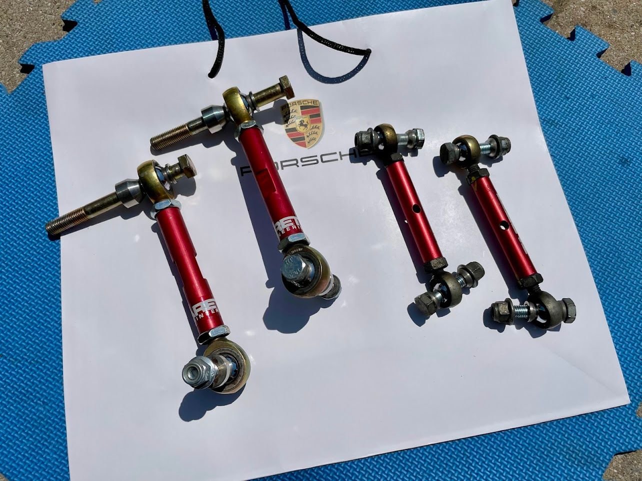 Steering/Suspension - Tarett Adjustable Drop Links (Front & Rear) 996 - Used - 0  All Models - Montreal, QC J4Y0K2, Canada