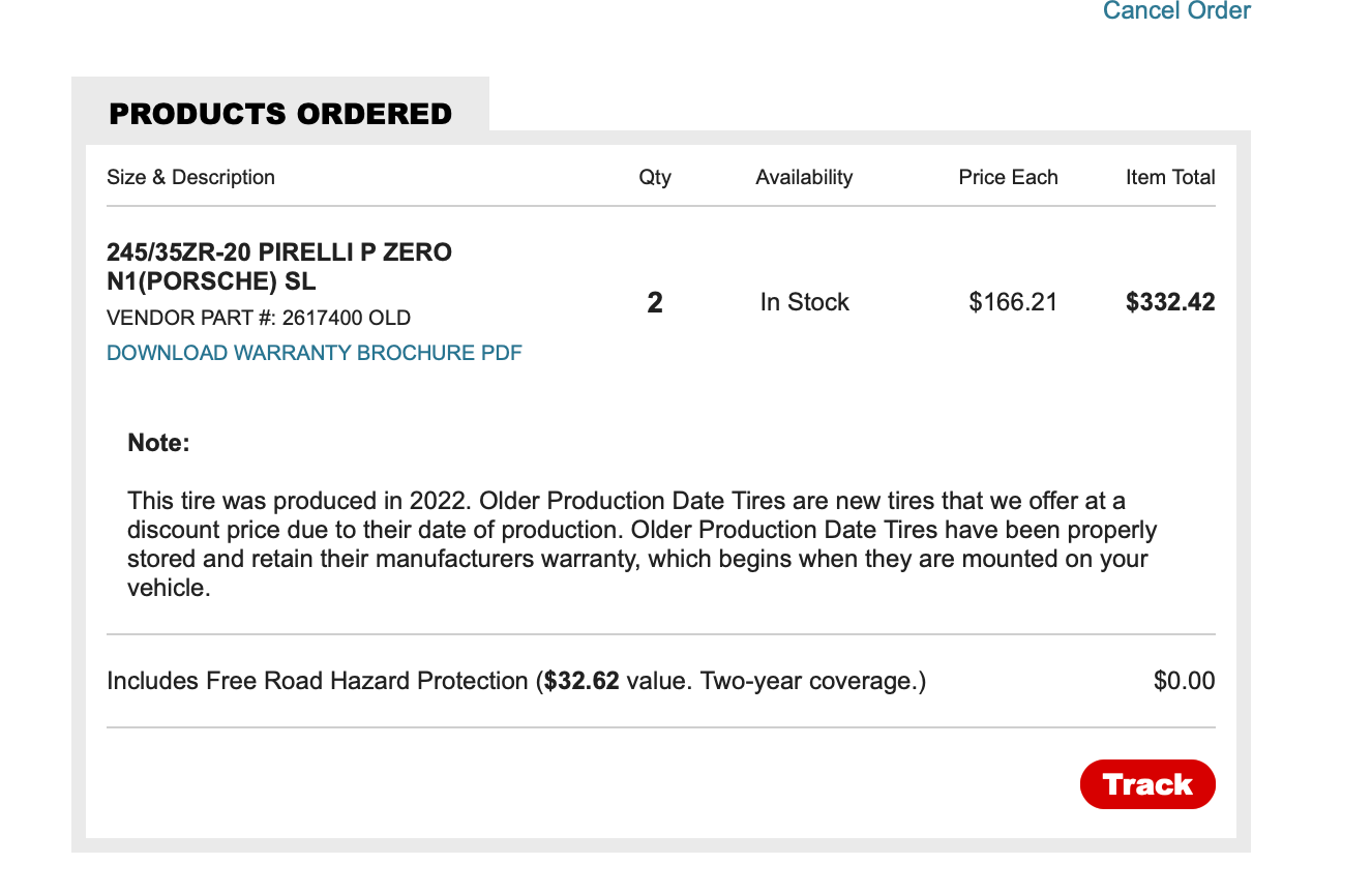 Tire Rack sent me over 3 year old Michelins - Page 5 - Rennlist ...