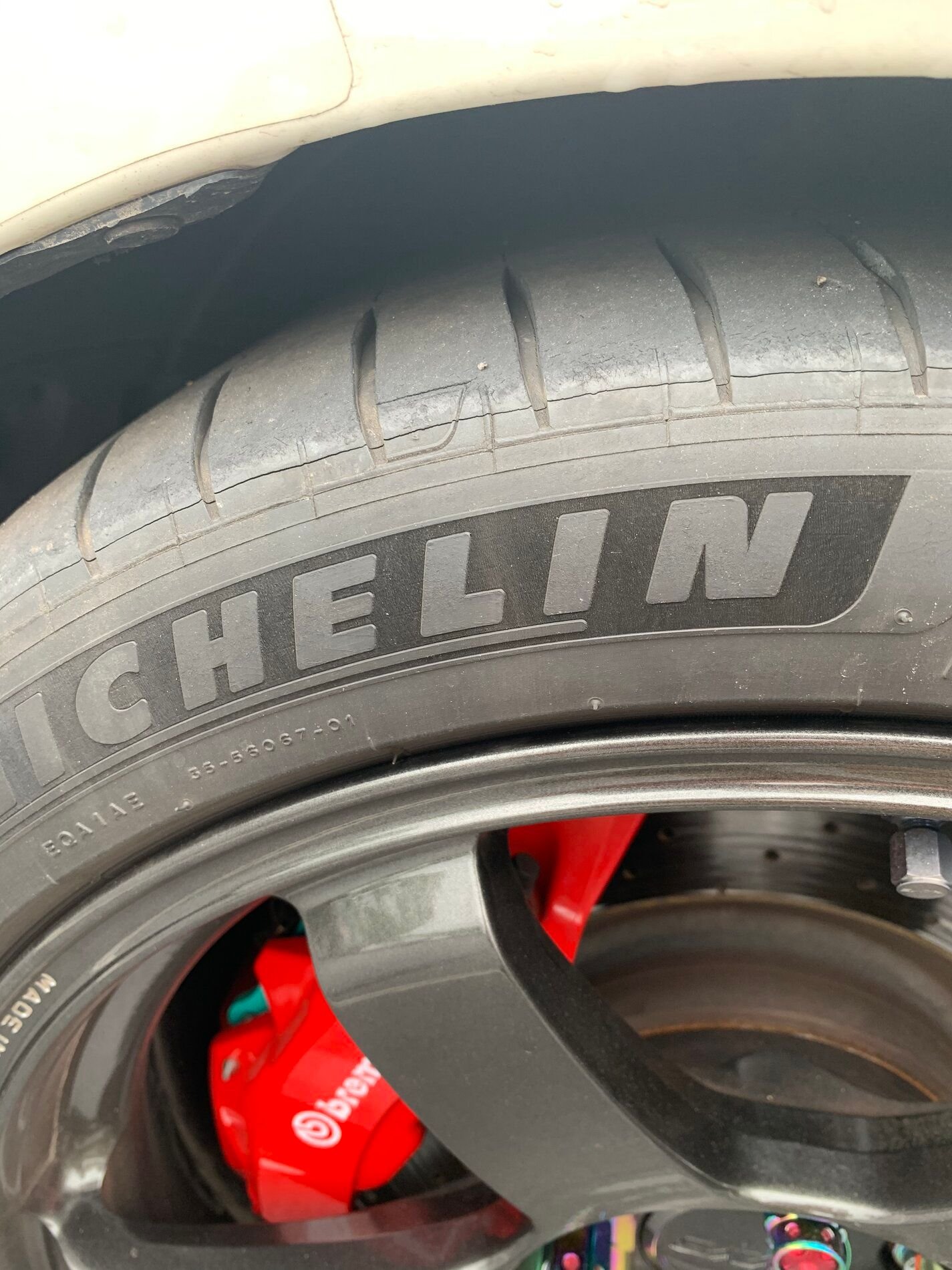 Michelin P4S front tire minor cracking Page 2 Rennlist Porsche