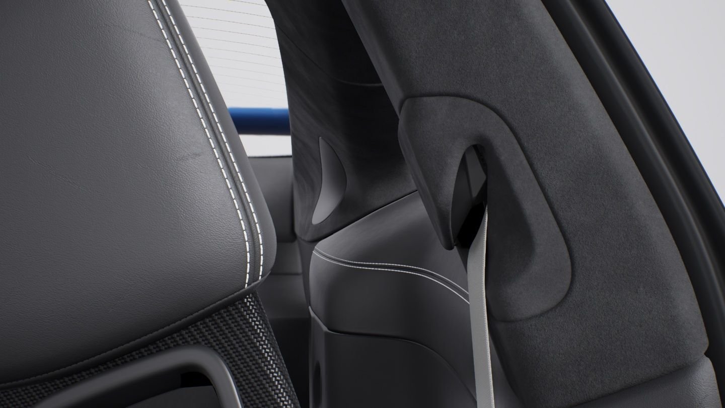 Anyone have "Seat Belt Outlet Trims in RaceTex" Rennlist Porsche