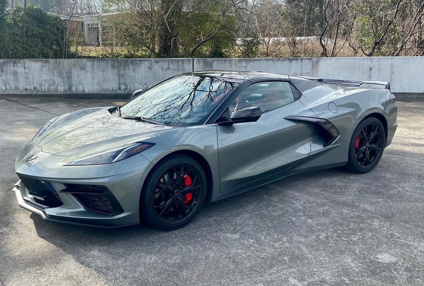 2021 Chevrolet Corvette -  - Used - VIN 1G1YB3D44N5111195 - 1,300 Miles - 8 cyl - 2WD - Automatic - Convertible - Gray - Roswell, GA 30076, United States