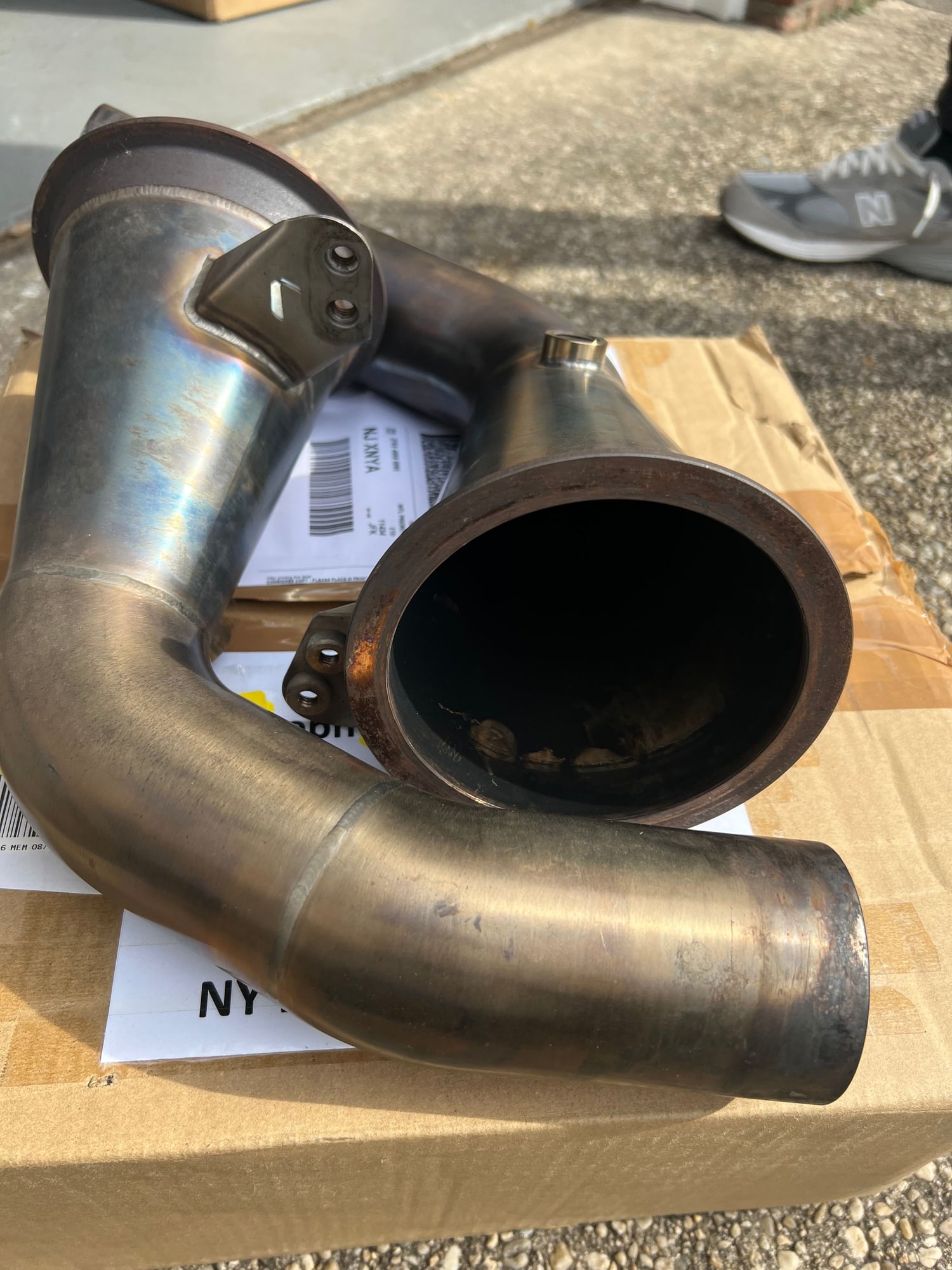 Engine - Exhaust - JCR Inconel Cat Deletes for 992 Turbo S/Carrera S/GTS - Used - 2020 to 2024 Porsche 911 - Queens, NY 11430, United States