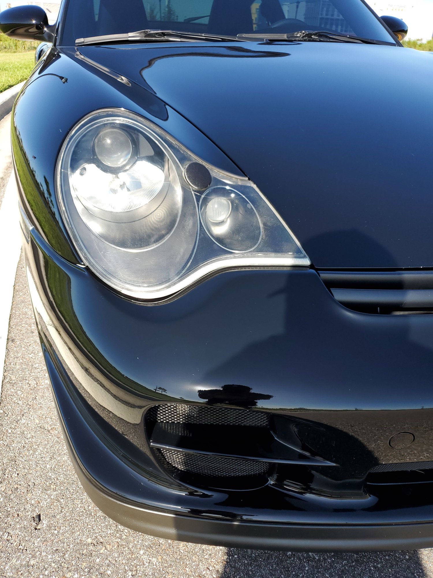 Lights - 996 Turbo Headlights Painted Black - Used - Wesley Chapel, FL 33543, United States