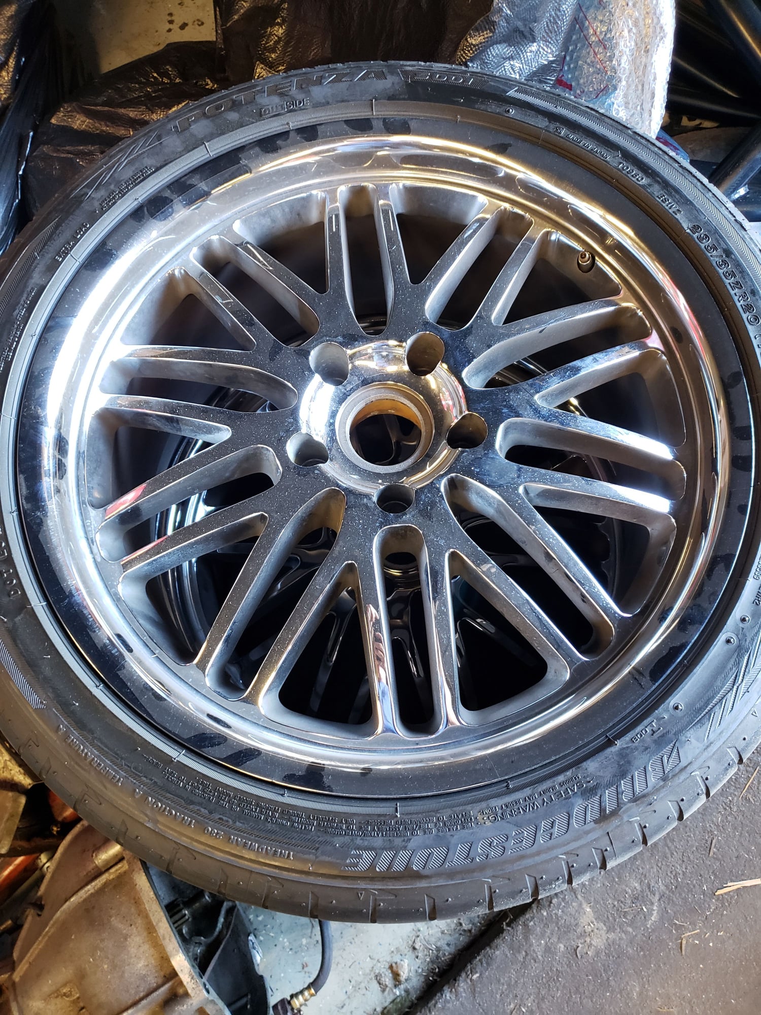 Wheels and Tires/Axles - Victor Equipment Lemans Chrome 20" Staggered Rims with Bridgestone Tires - Used - 1999 to 2019 Porsche All Models - Los Angeles, CA 90037, United States