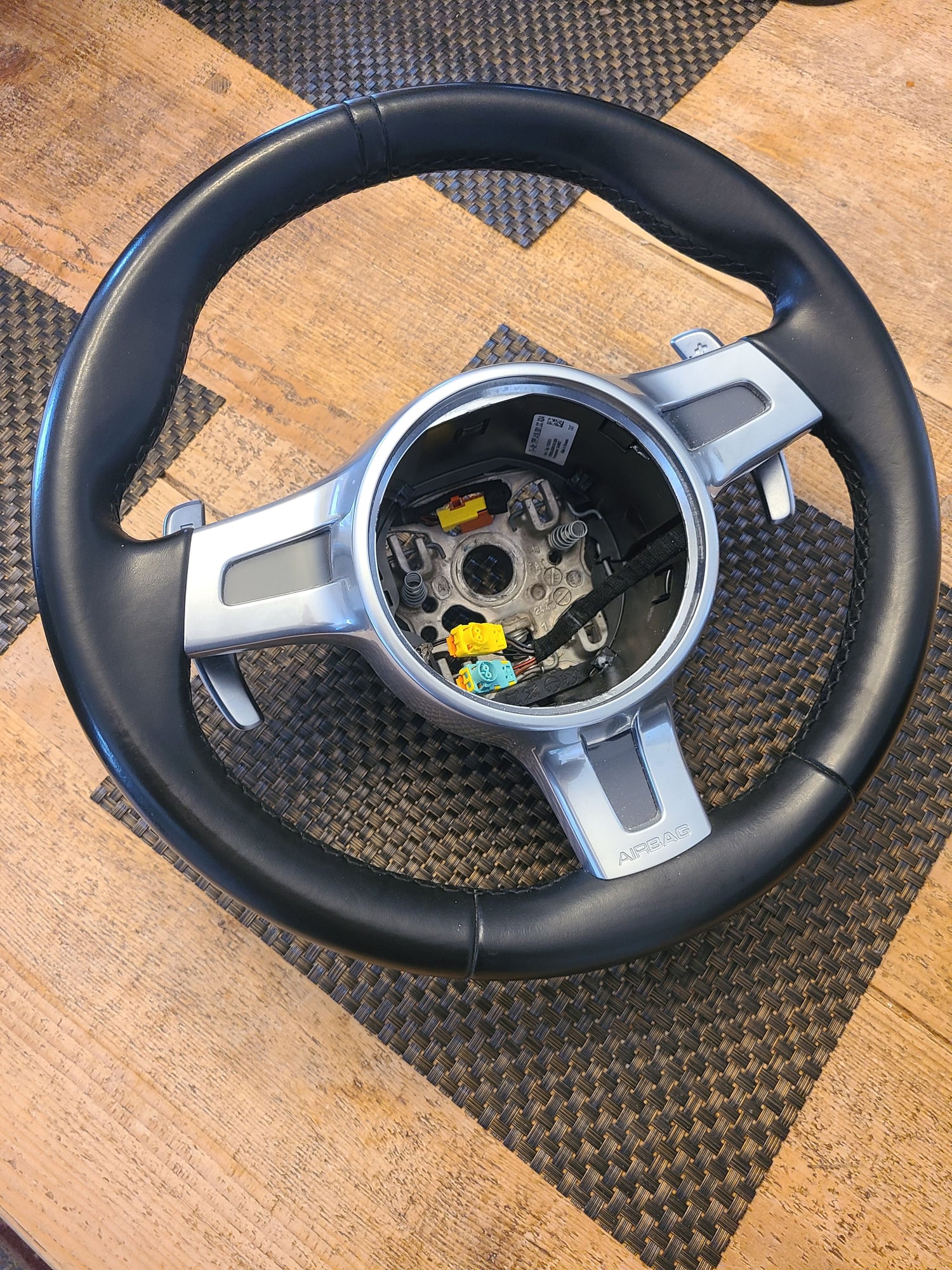 Cayenne 958 2011 - 2015 Sports Steering Wheel - Rennlist - Porsche