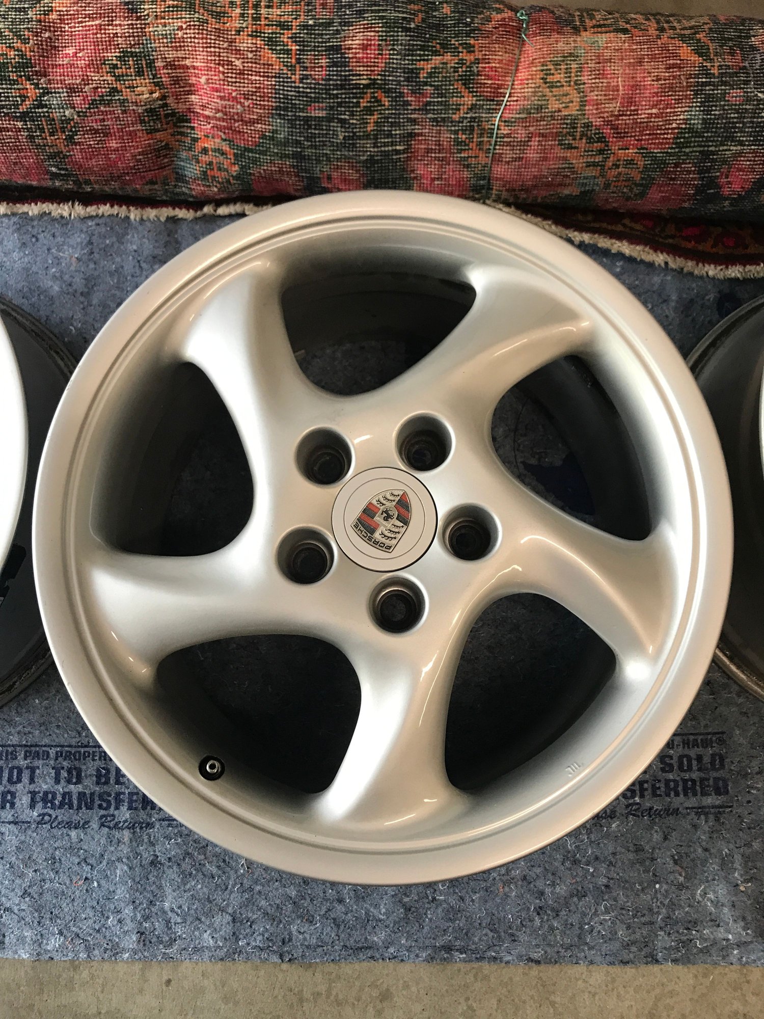 Wheels and Tires/Axles - Turbo Twist wheels, 18", 8.5" and 10" wide - Used - 1999 to 2001 Porsche 911 - Danville, CA 94506, United States