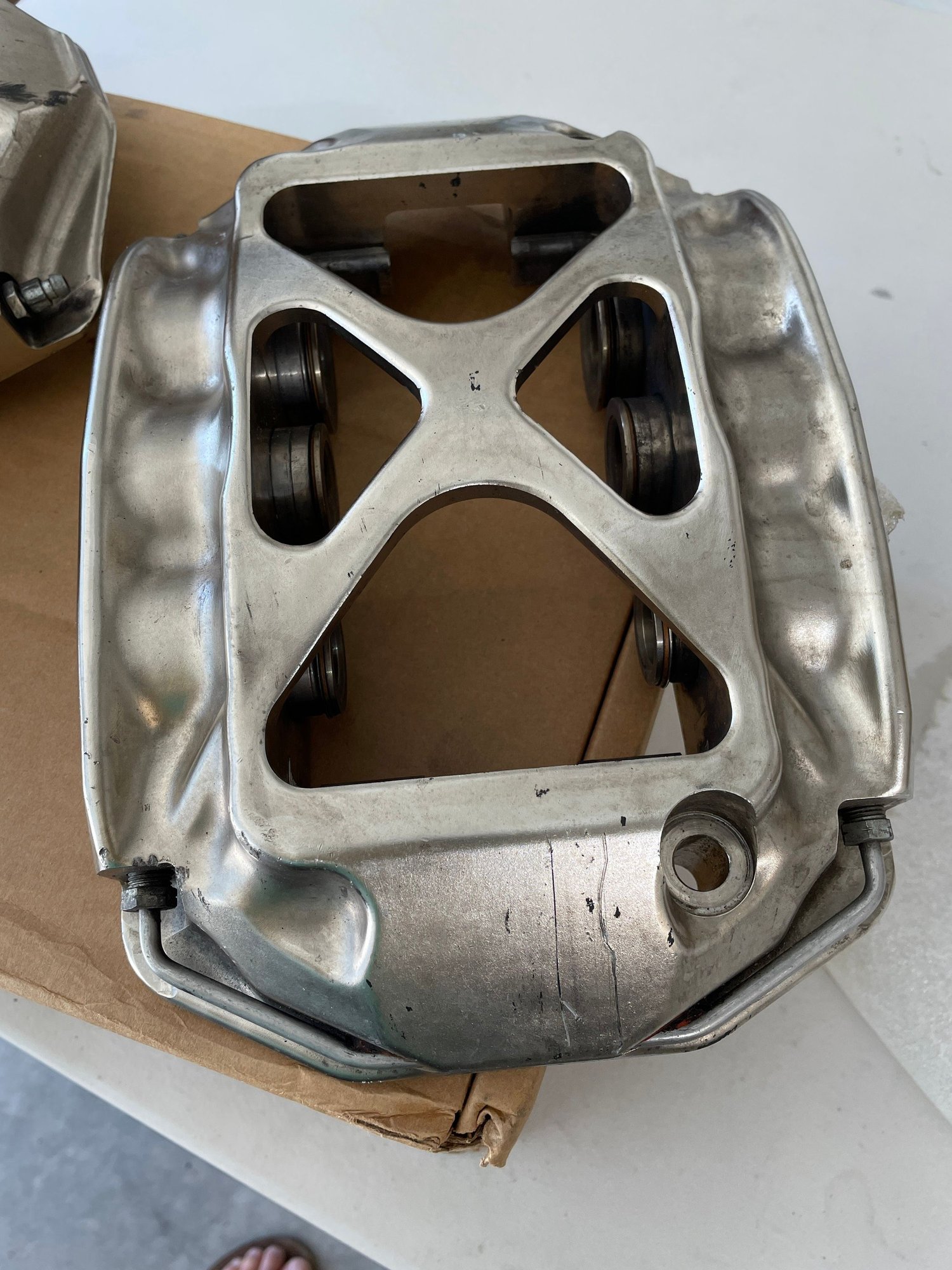 Brakes - 911 991 GT3 Cup, Cayman GT4 Clubsport - PFC Brake Calipers - Used - 0  All Models - Burlingame, CA 94010, United States