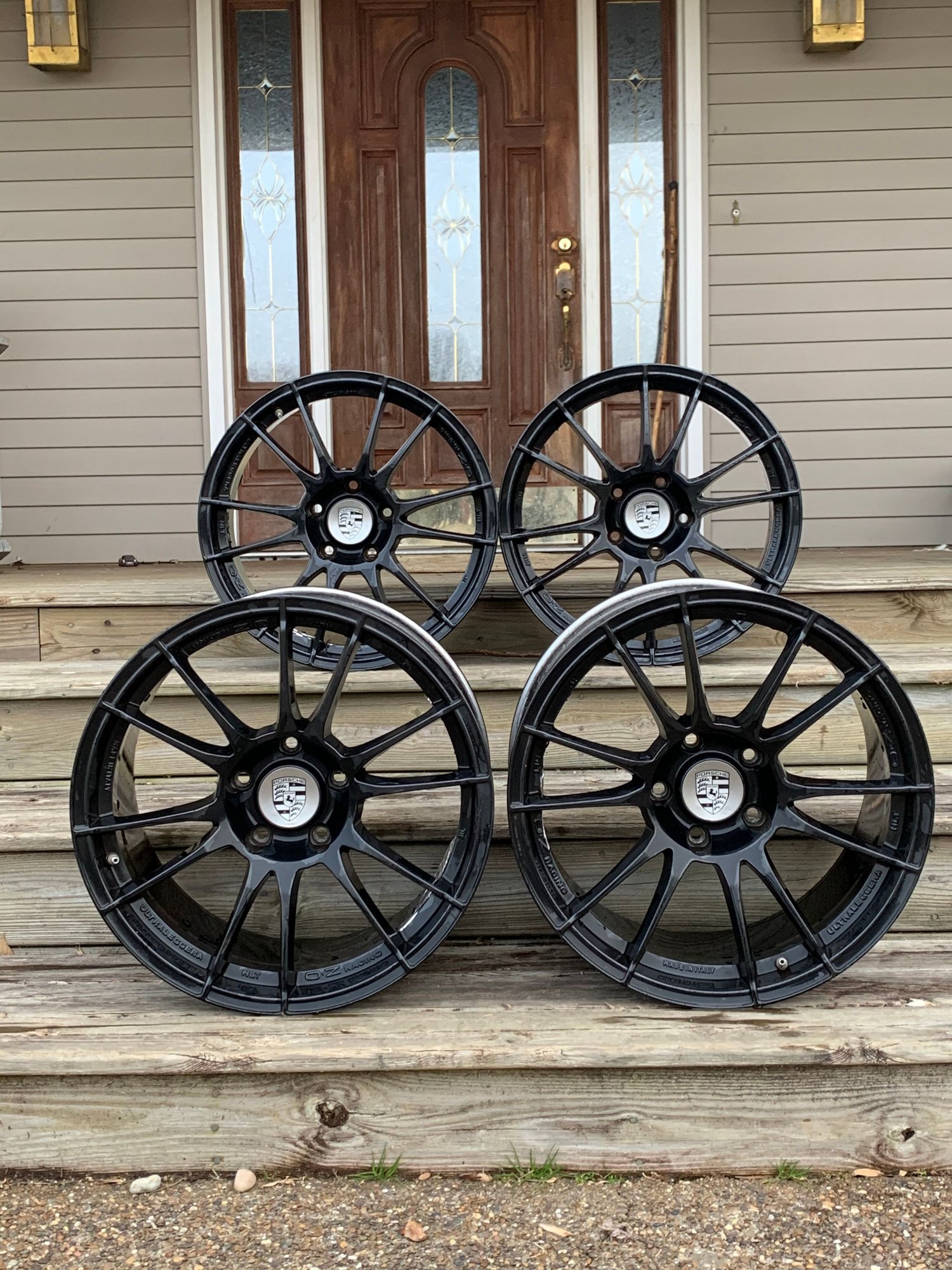 Wheels and Tires/Axles - OZ 19” ULTRALEGGERA WHEELS 8.5” & 10” with wheel caps & TPMS - Used - 2006 to 2012 Porsche Cayman - Glasgow, KY 42123, United States