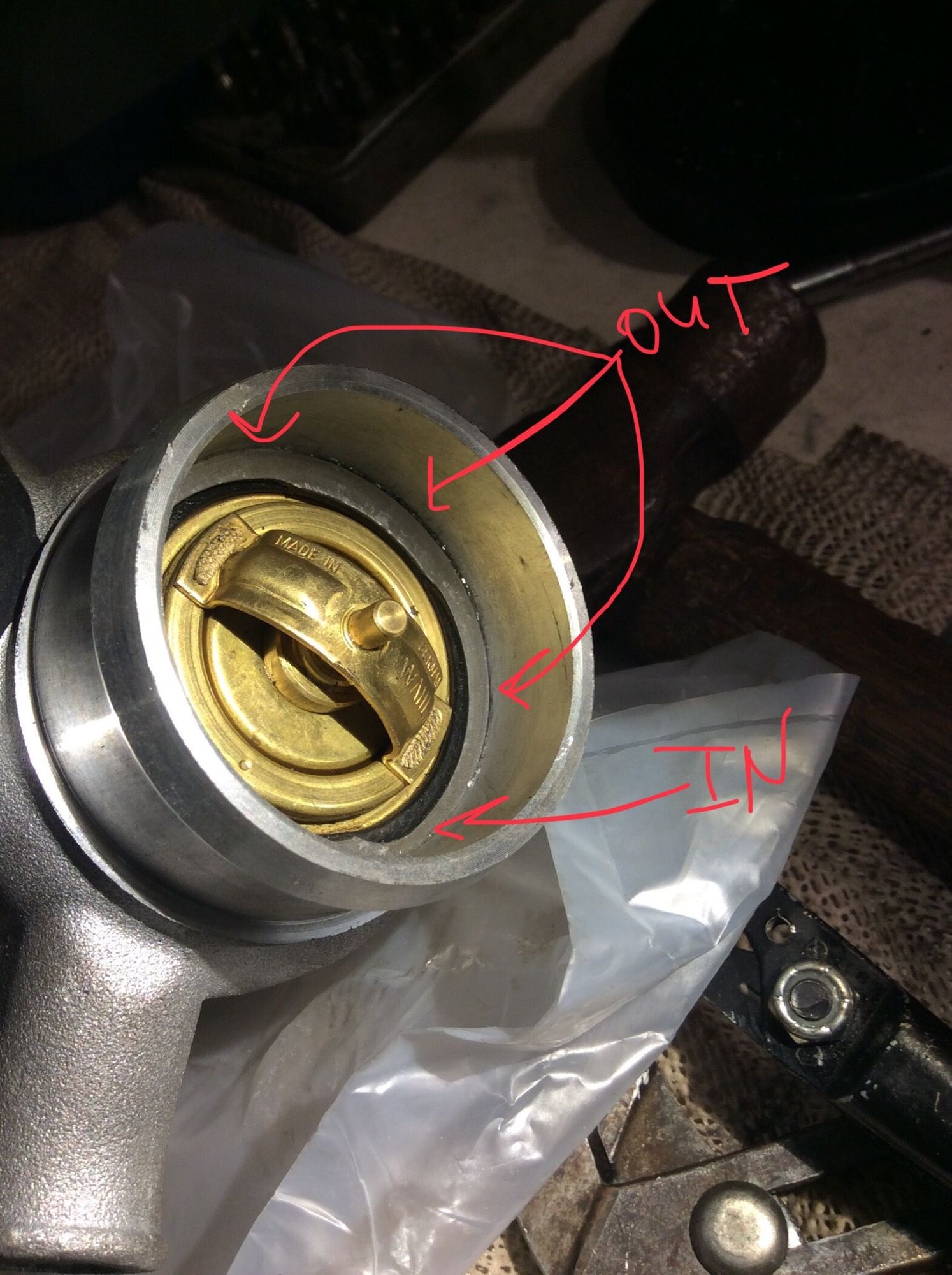Installing Snap Ring thermostat Rennlist Porsche Discussion Forums