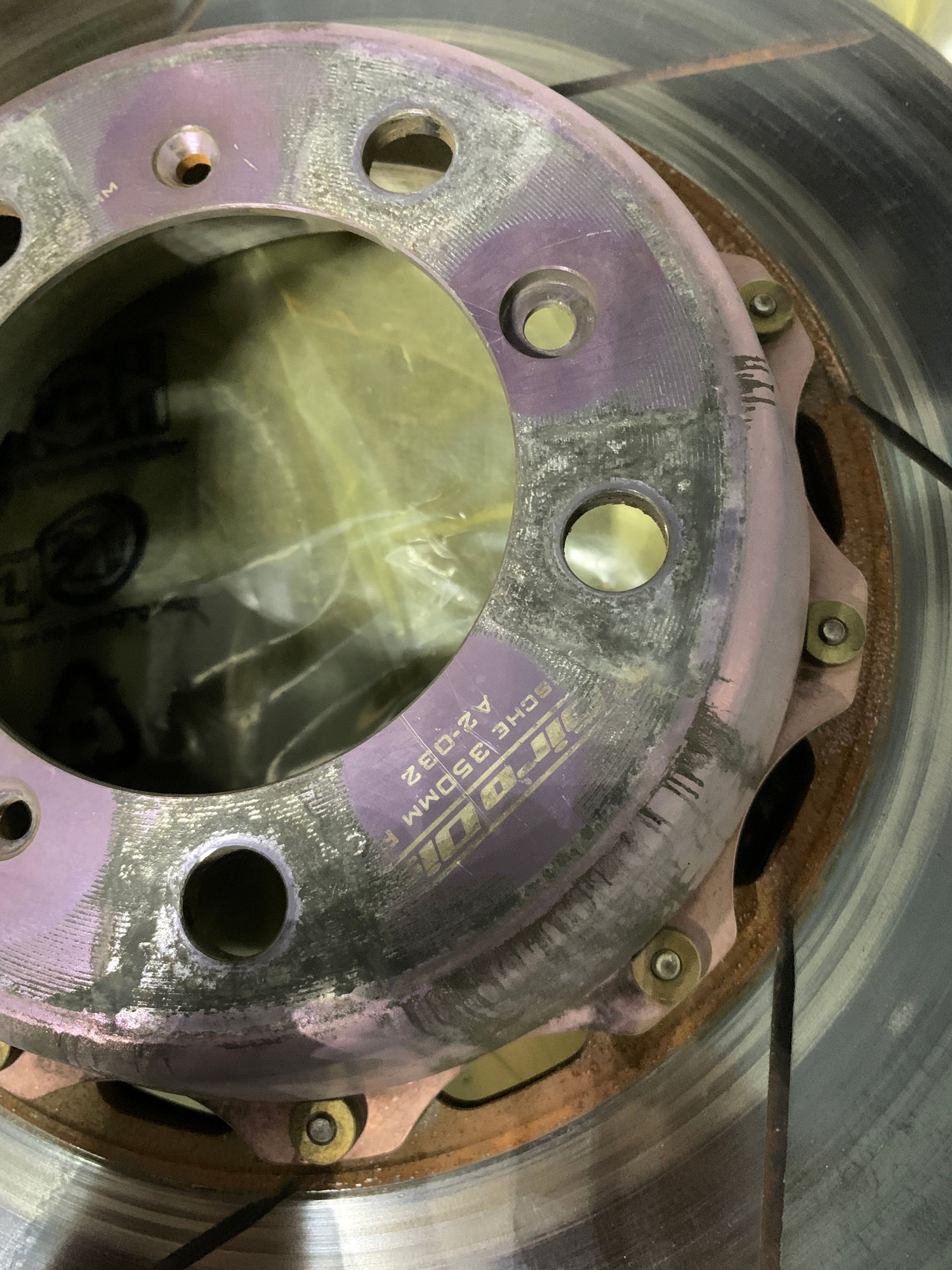 991.2 Carrera S Girodisc 350mm front and rear brake rotor set, used