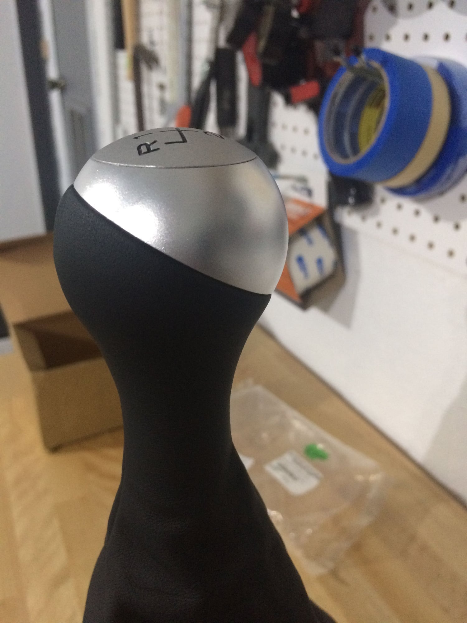 Interior/Upholstery - Aluminum / Leather Tequipment weighted shift knob - Used - Mill Creek, WA 98012, United States