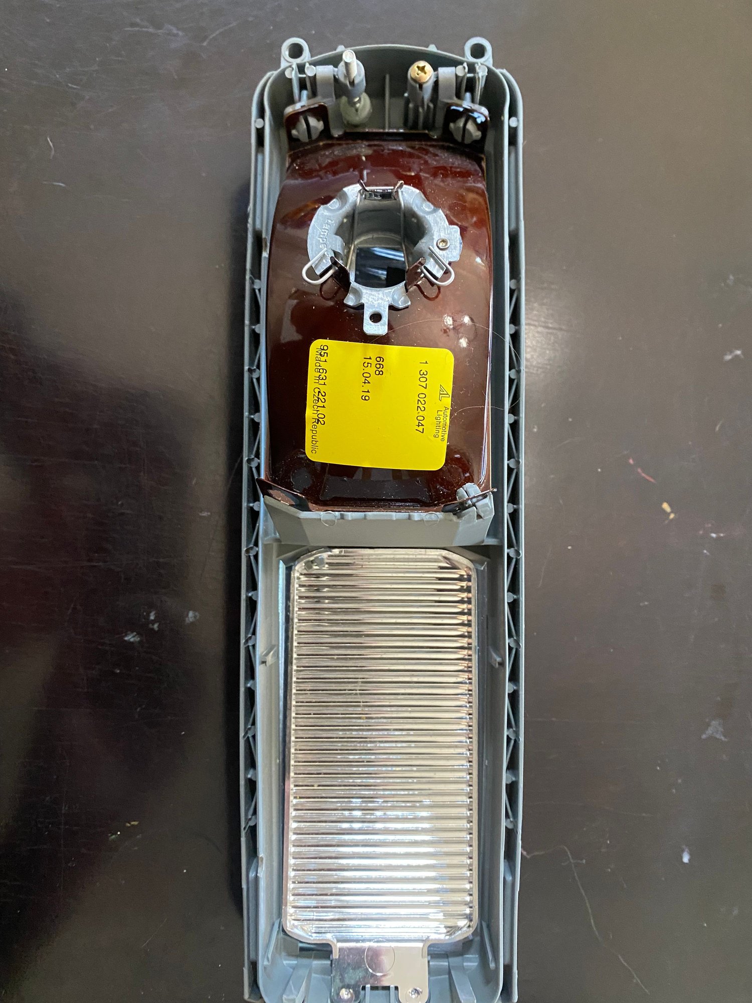 Porsche 944 turbo or S2 fog light lens assembly drivers side Rennlist