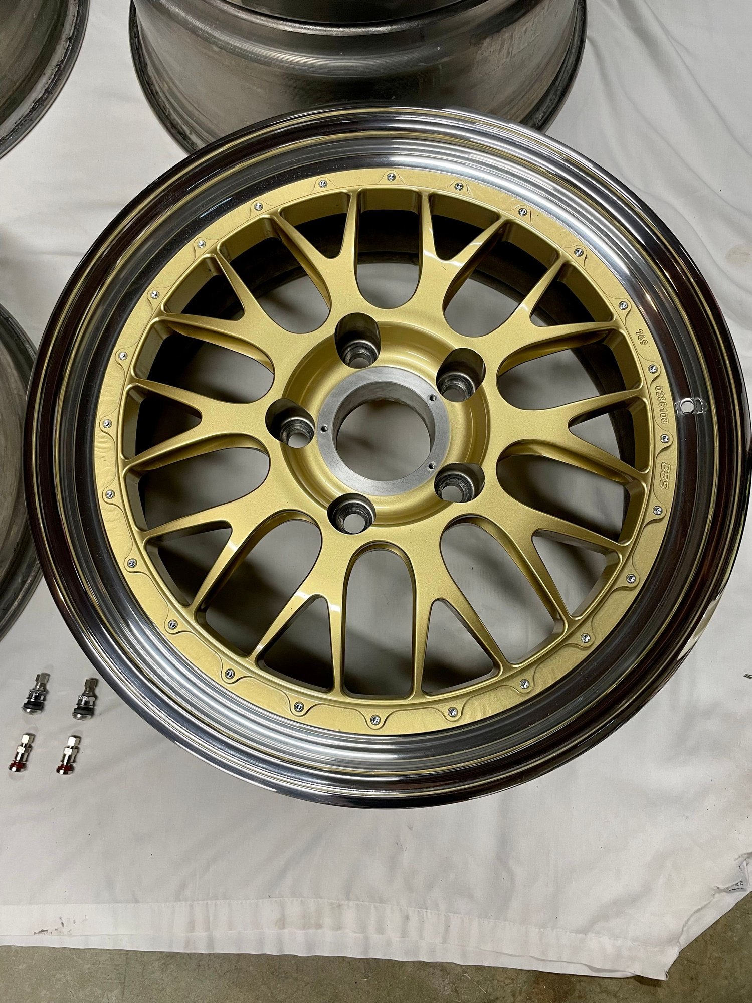 Accessories - Bbs e88s gold with polished lips - Used - All Years Porsche 911 - Redlands, CA 92373, United States