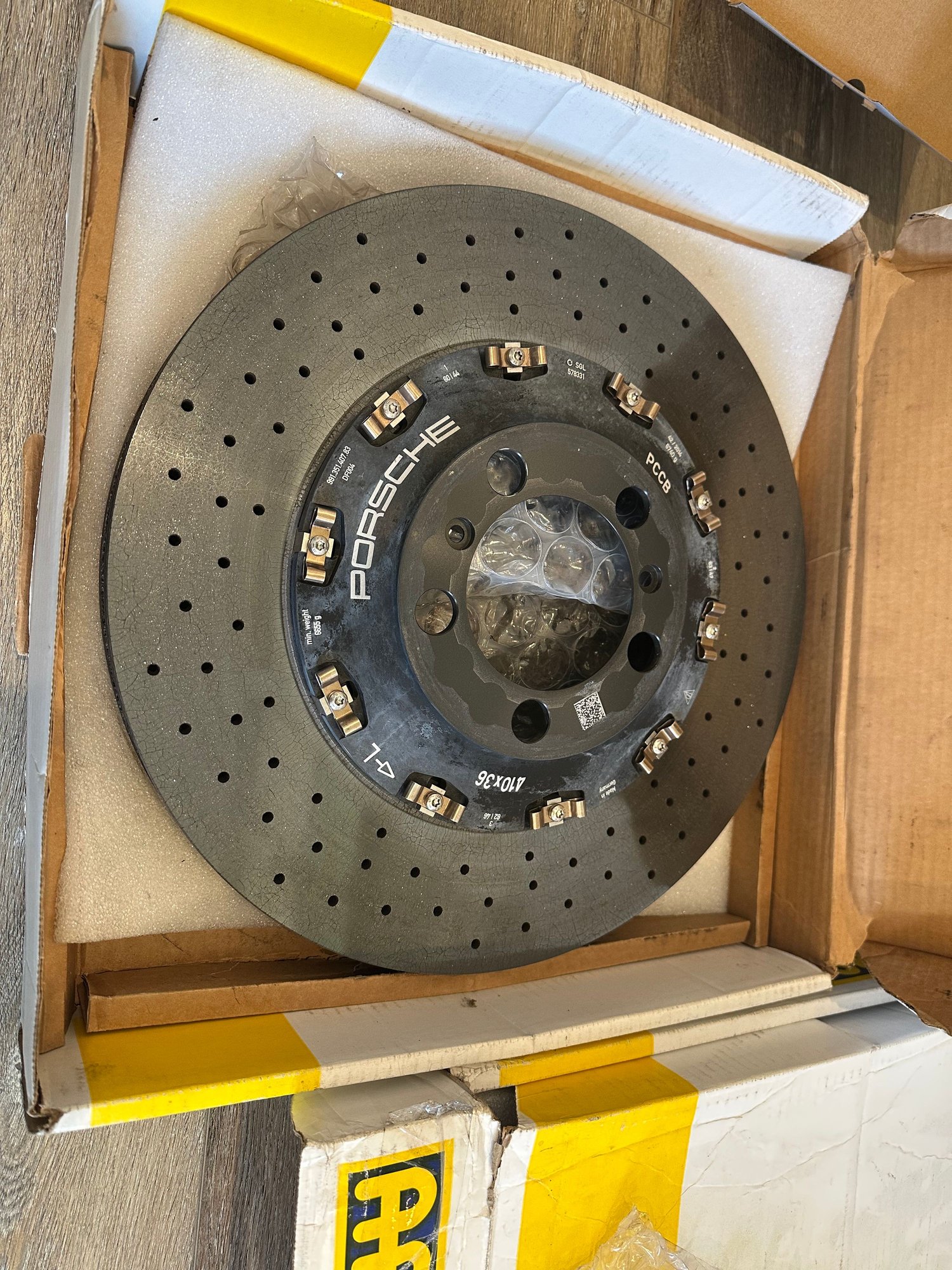 Brakes - PCCB rotors and pads set front and rear (991.1 GT3) - Used - 2014 to 2019 Porsche 911 - San Diego, CA 92127, United States