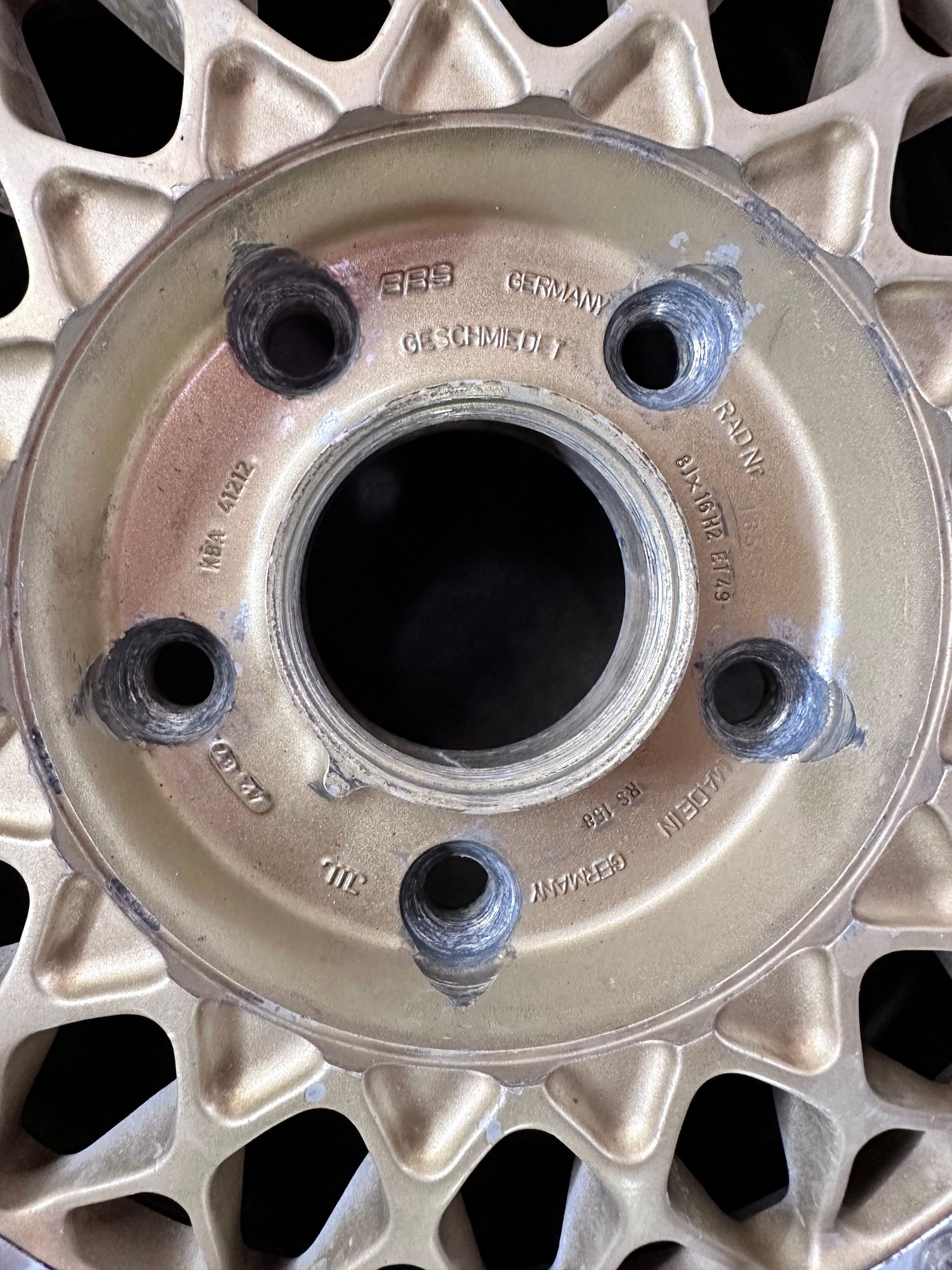Wheels and Tires/Axles - BBS 3 piece split RS wheels for Porsche 911 - Used - All Years  All Models - Claremont, CA 91711, United States