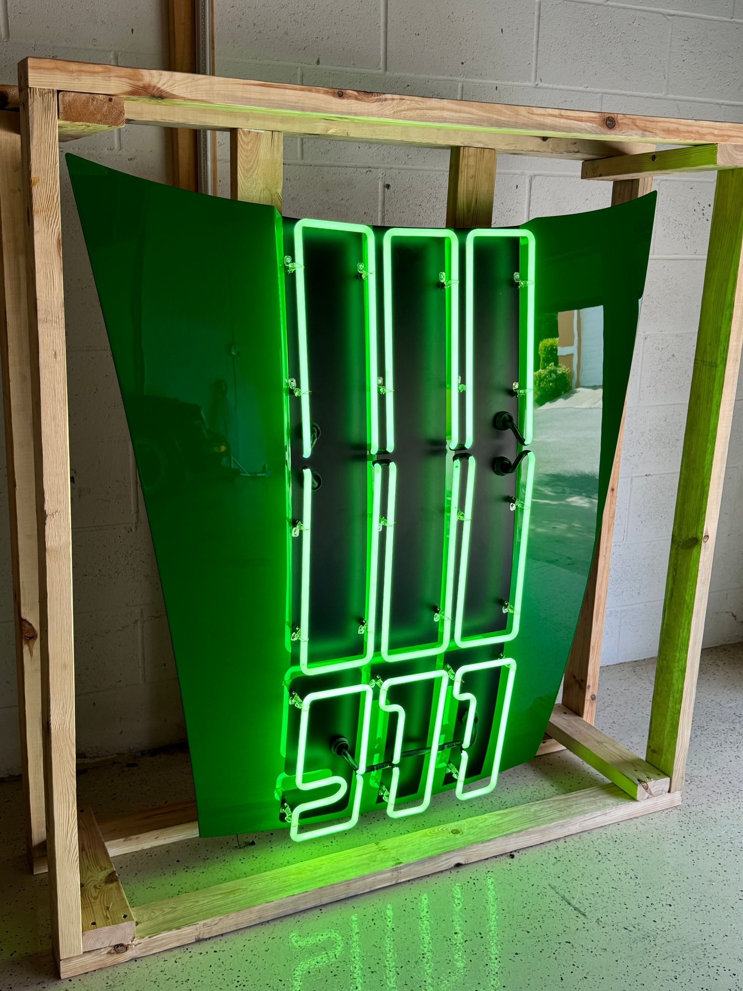 Miscellaneous - Viper Green Porsche 911 Neon Sign - New - 1984 Porsche 911 - Ft Myers, FL 33908, United States