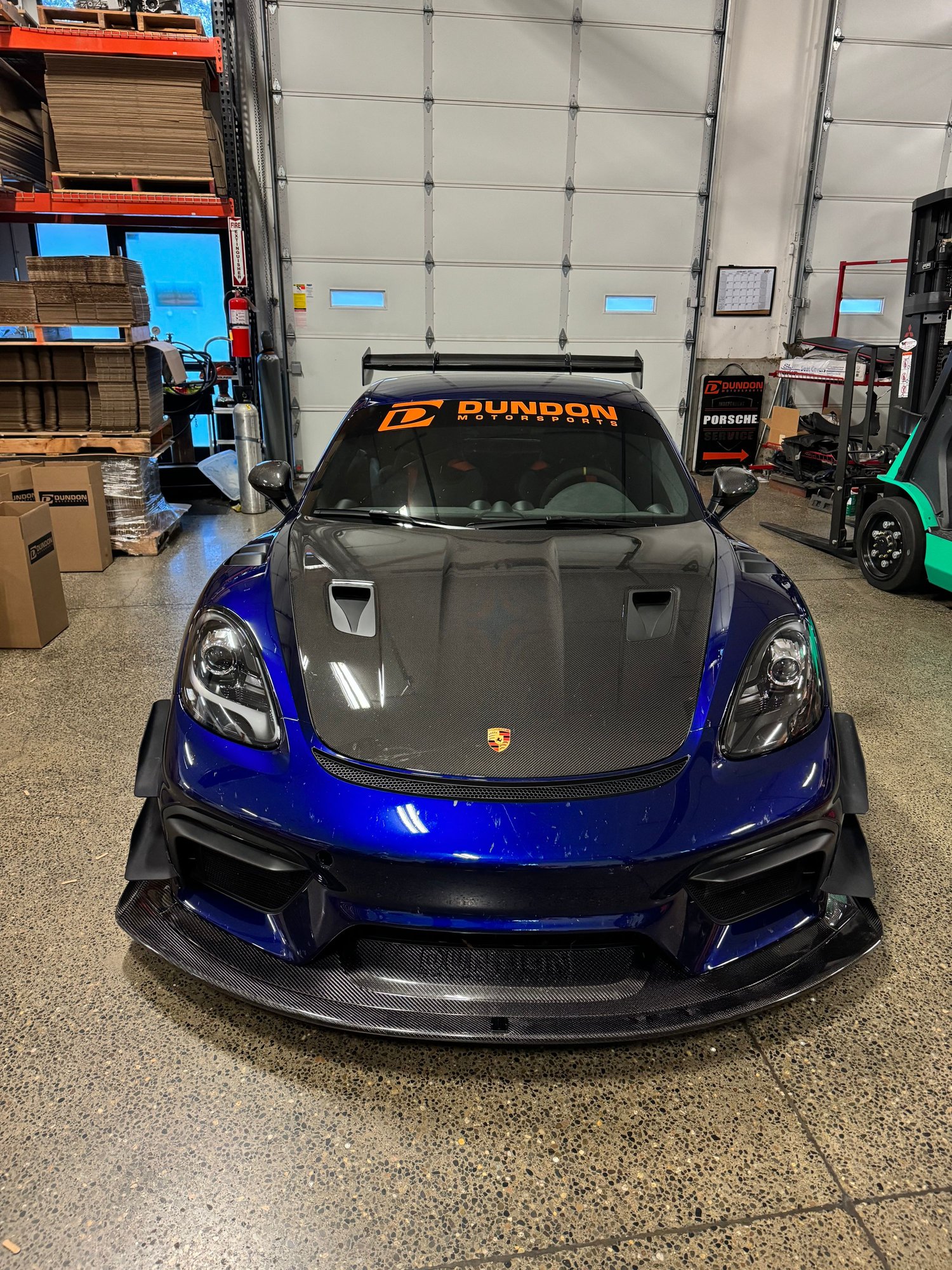 2023 Porsche 718 - 2023 GT4RS Weissach, with all of the Dundon Goodies (Full Lab Rat) - Used - VIN WPOAE2A8XPS280160 - 6,100 Miles - 6 cyl - 2WD - Automatic - Coupe - Blue - Gig Harbor, WA 98332, United States