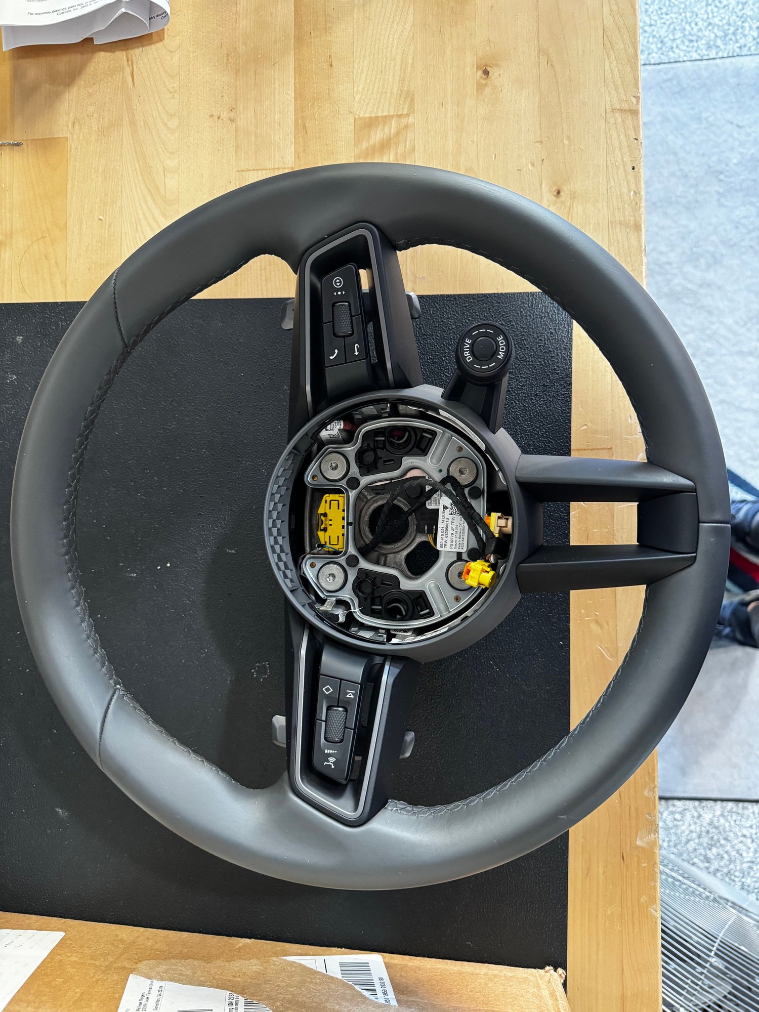 Steering/Suspension - 992 Steering Wheel - Used - 2020 to 2024 Porsche 911 - Edmond, OK 73012, United States