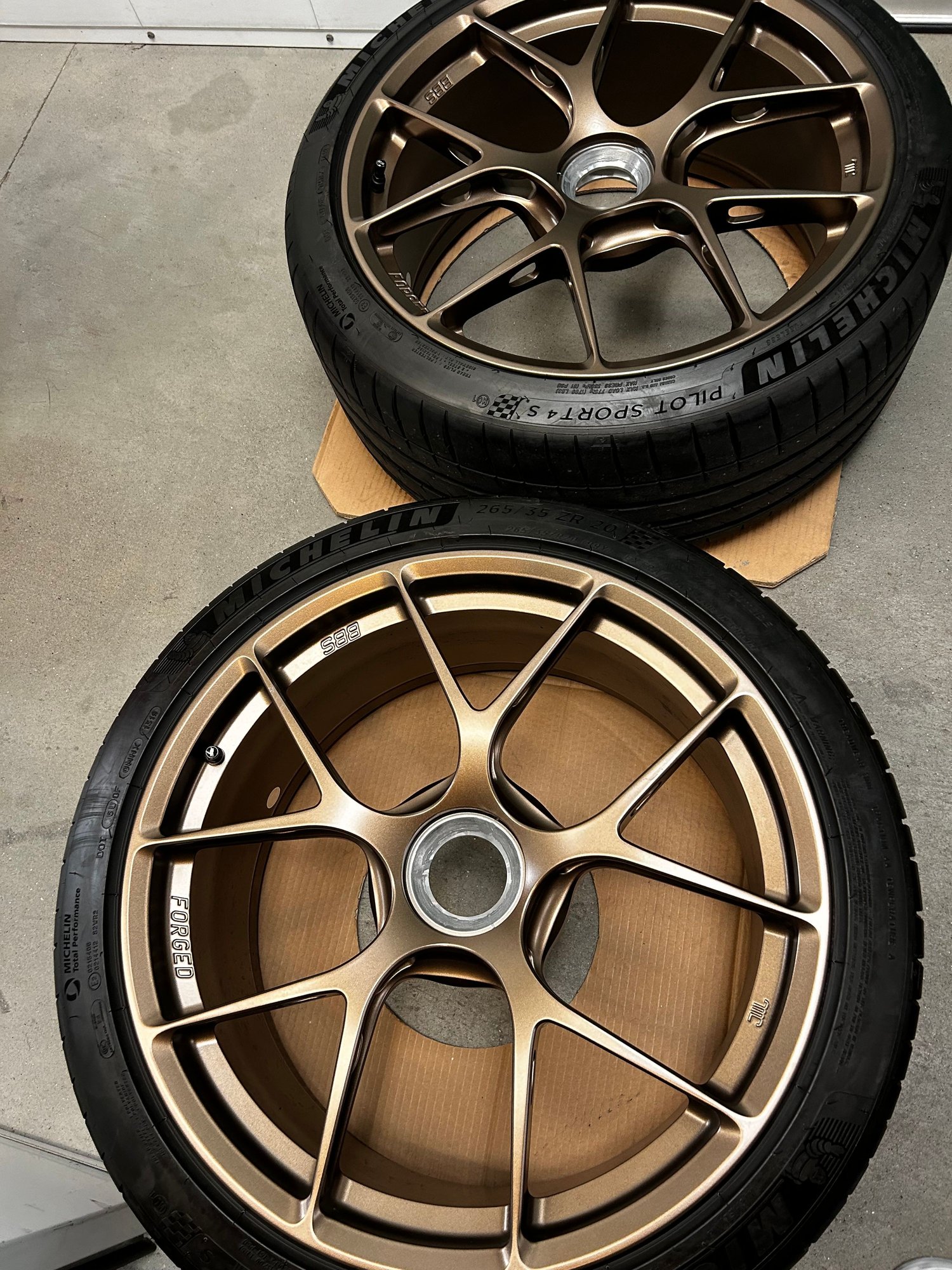 Wheels and Tires/Axles - BBS FI-R 911 (bronze) 991 GT3RS spec - Used - 2016 to 2019 Porsche 911 - San Mateo, CA 94404, United States