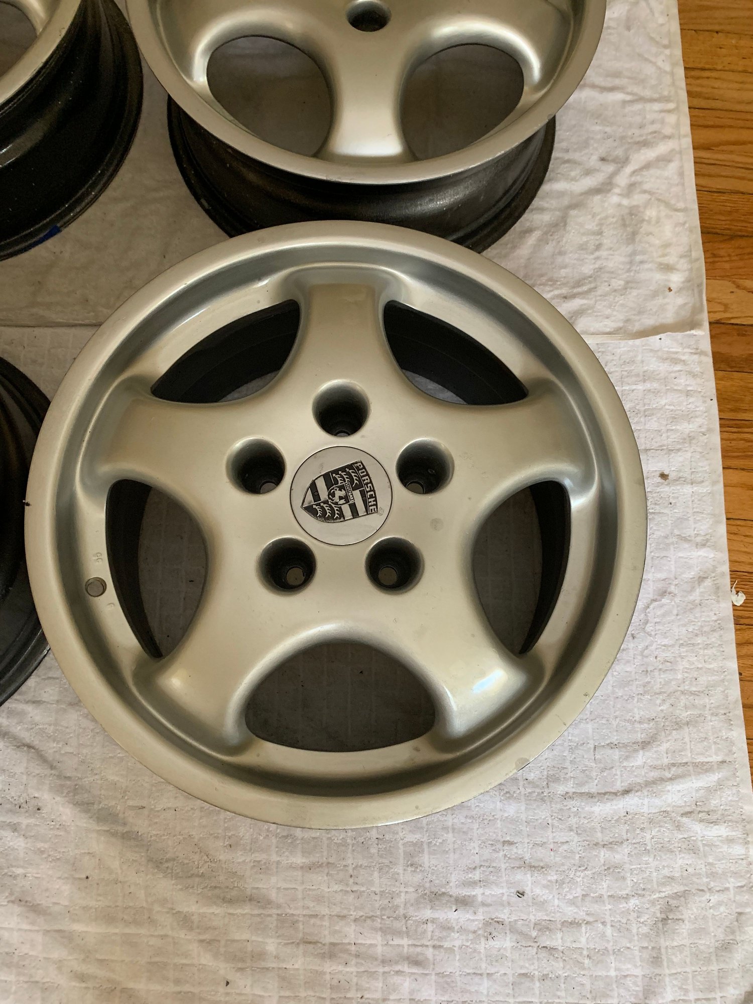 Wheels and Tires/Axles - OEM Porsche Cup 1 17" Wheels 964 - Used - Cincinnati, OH 45220, United States